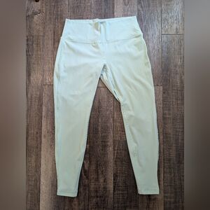 Lululemon Wunder Train High Rise Tight Leggings Size 14 Mint Green